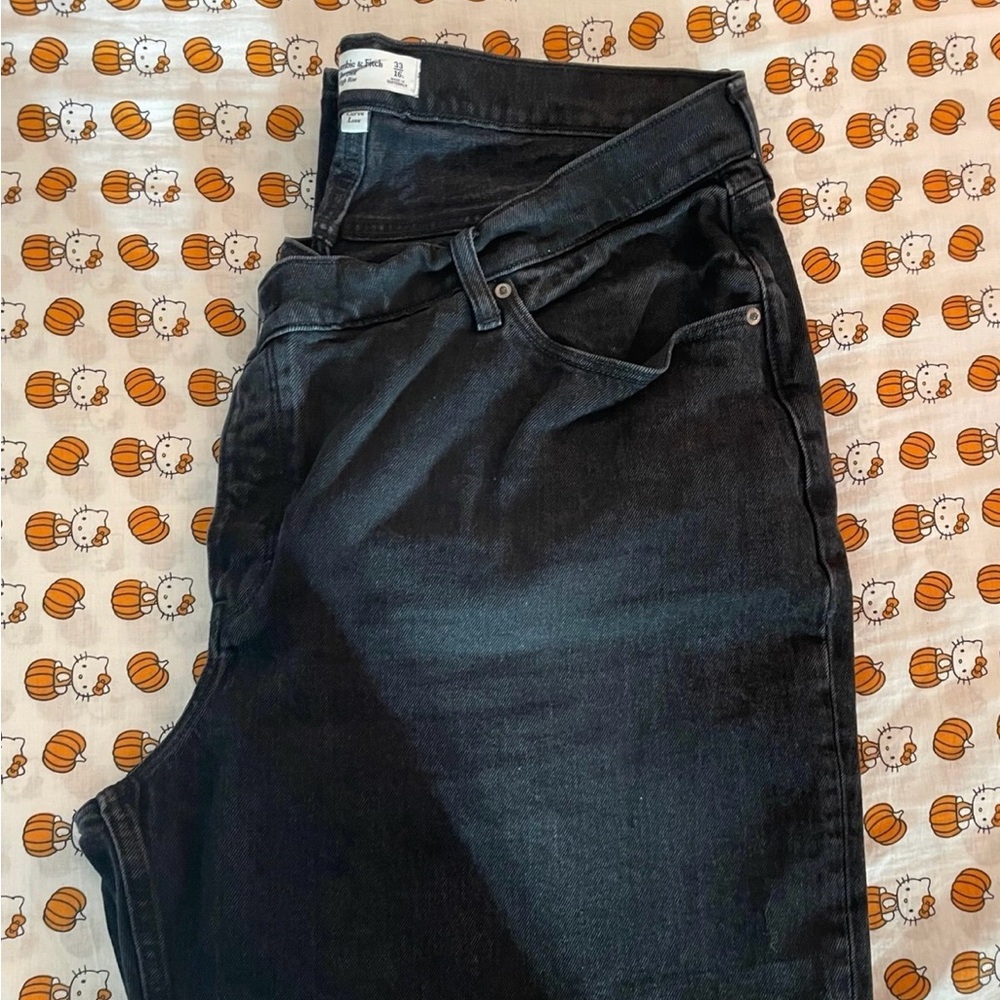 Abercrombie & Fitch The Dad High Rise Jeans